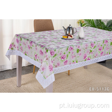 Toalha de mesa EVA / PEVA Toalhas de mesa flores
